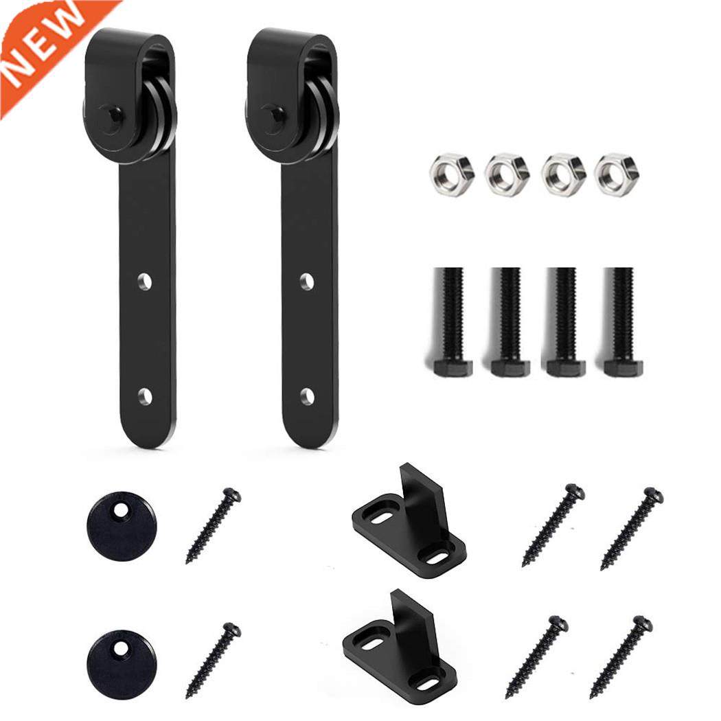 1 Set Cabinet Sliding Barn Door Hardware Kit Super Mini Slid