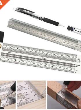 180-400mm Scribe T-type Ruler Hole Scribing Ruler Crossed-o