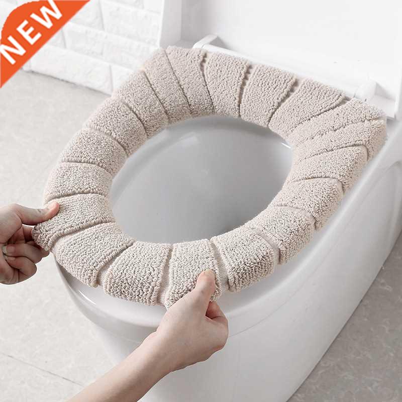 Bathroom Toilet Seat Cover Filling Soft Warmer Com适用于tabl