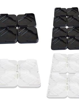 Plastic Table Desk Leg Pad for Wood Floors Non Skid Furnitur