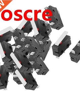 20 Pcs AC125V/250V 5A Long Straight Hinge Lever Micro Limit