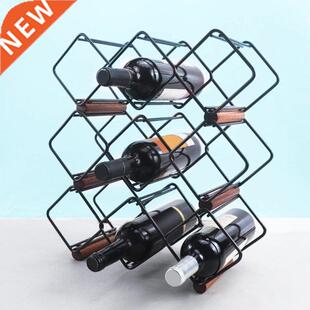 Tabletop Wine Rack Holder Holds 5 Bottles of Wine Wine Cork
