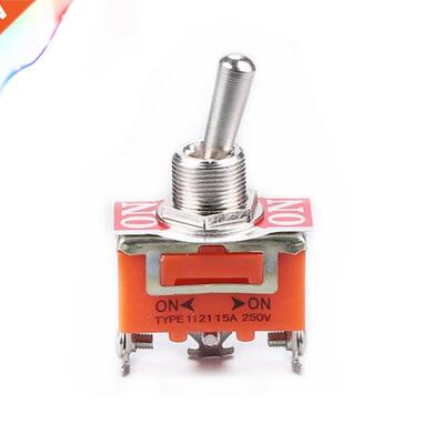 10pcs E-TEN1121 3-Pn SPDT 3 Termnal rocker swtches ON-ON
