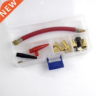 11Pcs/SetHose Adapter Kit Airbed Pump Hose Adapter Nozzle V