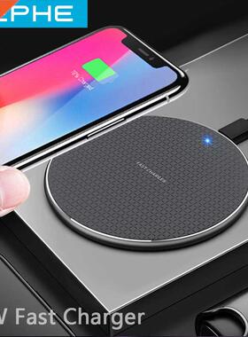0W Qi Fast Wireless Charger For iPhone 1 11 XS XR X 8 Plus
