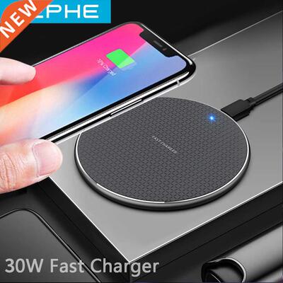 0W Qi Fast Wireless Charger For iPhone 1 11 XS XR X 8 Plus