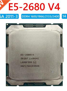 Xeon E5 2680 V4 CPU processor 14 core 2.40GHZ 35MB L3 cache