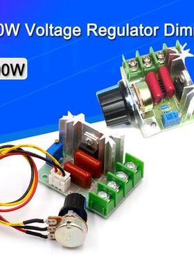 AC 220V 2000W SCR Voltage Regulator Dimming Dimmers Motor Sp