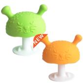 Gum BPA Free cone Mushroom Sore Teething Toy Baby