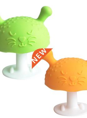 cone Baby Sore Gum Sore Gum BPA Free Teething Mushroom Toy