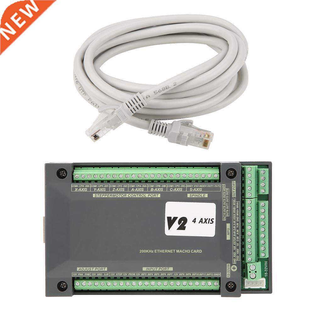 New 4 Axle NVEM CNC Controller Ethernet MACH3 Motion Control