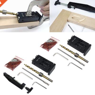 Pocket Adjustable Inclined Hole Doweling Jig Kit Pocket Hole