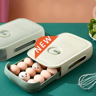 Refrigerator Egg Storage Box Kitchen Food Drawer Basket Frid