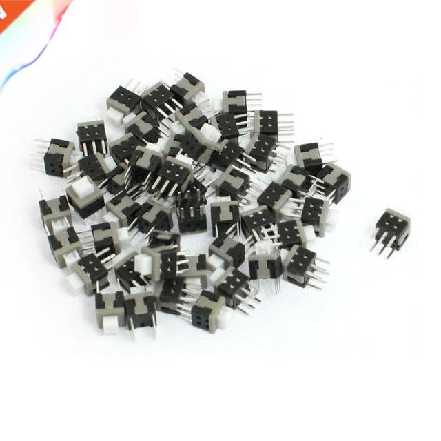 50 Pcs Latching Type 6 Pin Tactile Push Button Switch 5.8x5.