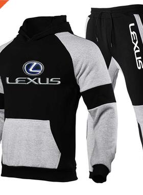 Spring Autumn 2021 applique LEXUS Logo Mens Hoodies Sweatsui