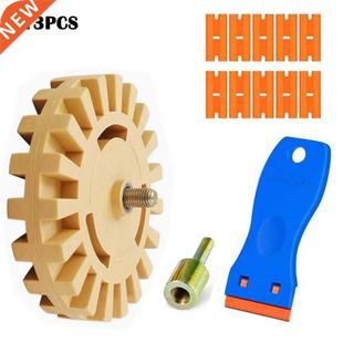 13Pcs Car Sticker Decal Glue Removal Tool Eraser Wheel Clean