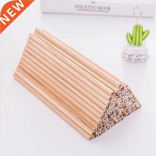 Lead Pencils lot Blank Pencil Wooden Wood 10PCs Natural