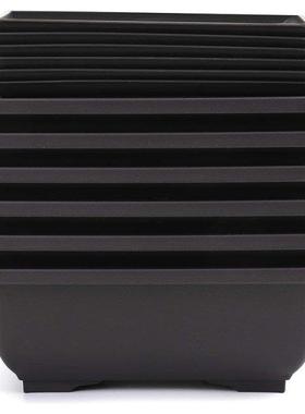 6-Pece Bonsa Pots-Classc Deep Wet Tray wth Bult-n Mesh