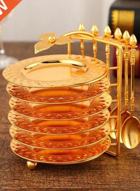 European Style Dinnerware Set Dinner Plate and Spoon Dishwas