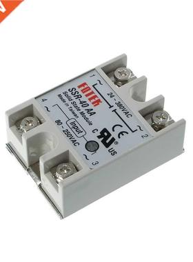 SSR-40 AA AC-AC Metal Base Solid State Relay Moudle SSR-40AA