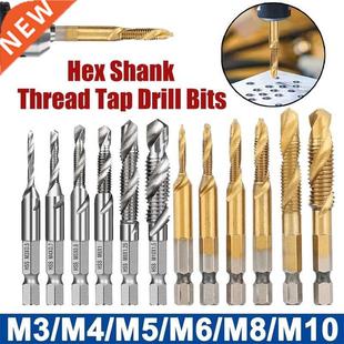 High Speed Hexagon Metric Bit Threaded Drill New1pc Steel