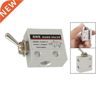 Steel Valve Pneumatic Switch HL201V Knob Carbon