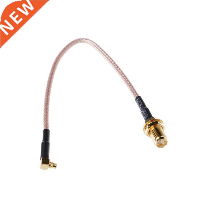 RF RP SMA Female to MMCX Male Right Angle Pigtail Cable RG31
