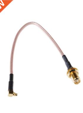 RF RP SMA Female to MMCX Male Right Angle Pigtail Cable RG31