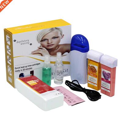 Roll On Wax Heater Set Melt Depilation Hair Removal Machine