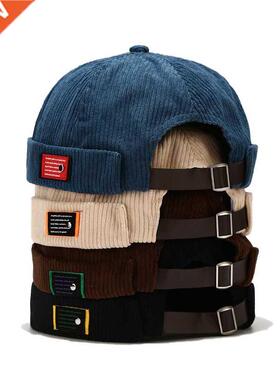 Vintage Beanie Hats Men Women Spring Autumn Landlord Hat Sre