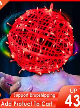 Flying Ball Boomerang Flyorb Magic With LED Lights Drone Hov