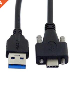 5Gbps USB .0 To USB .1 Type-C Cable with Screws Locking Co