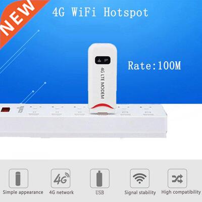 4G/3G Portable 100Mbps USB Wifi Router Hotspot Extender Repe