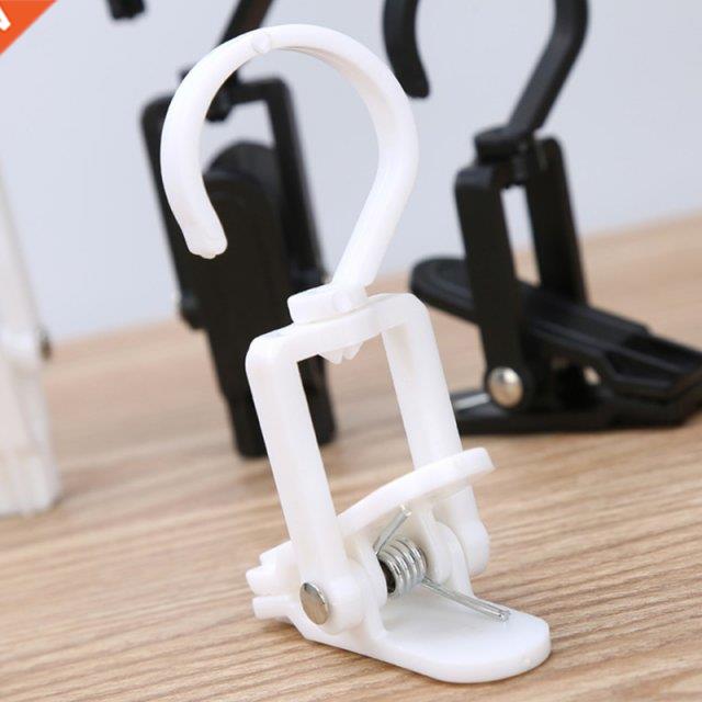 10pcs Laundry Hooks Clip Super Strong Plastic Swivel Hanging