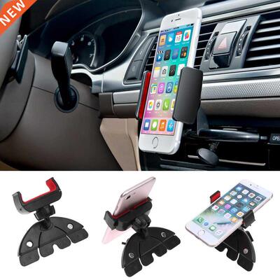 Auto Phone Holder CD Slot Car Phone Mount 360 Degree Rotatio