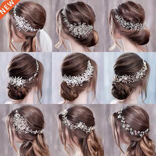 Luxurious Wedding Hair Accessories For Women Flower Headband