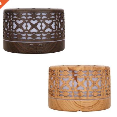 Aroma Essential Oil Diffuser 500ML Air Humidifier Wood Grain