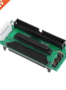SCSI SCA 80 Pin to 68Pin to 50 Pin IDE Hard Disk Adapter Con