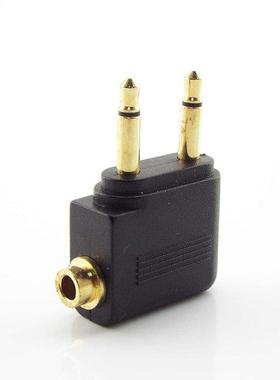 3.5mm Airline Air Plane Headphone Airplane Mono Audio Conver