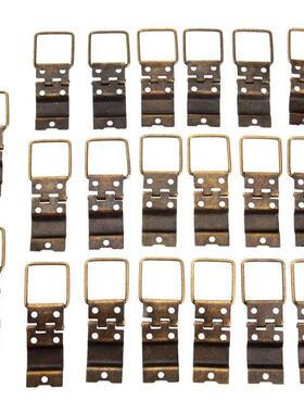 20Pcs Antique Bronze Cabinet Hinges Furniture Accessories Do