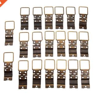 20Pcs Antique Bronze Cabinet Hinges Furniture Accessories Do