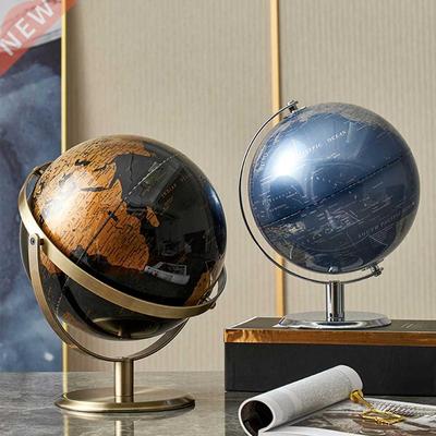 Retro World Globe Decoration Terrestrial Globe World Map Glo