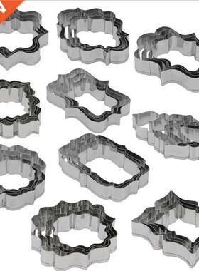 Sugar iscuit mold 4Pcs Plaque Cutter Cookies Fre DIY Cake