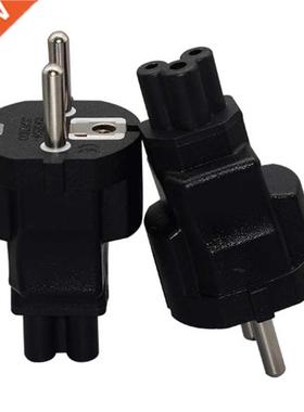 1 PC EU Mains Power Cable Adapter EU PLug To IEC320 C5 Adapt