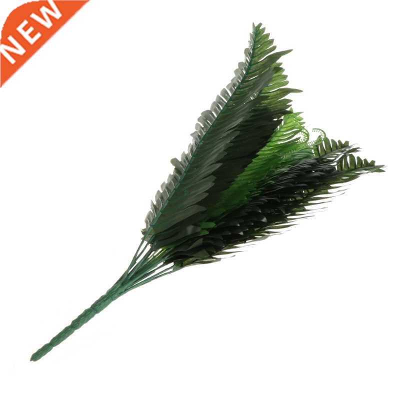 1 Bunch 18 Heads Artificial Silk Plants Cycas Palm Tree Gard