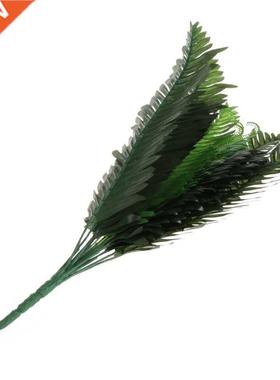 1 Bunch 18 Heads Artificial Silk Plants Cycas Palm Tree Gard