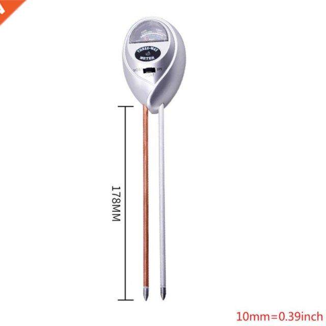 11PCS Garden Handle Shovel Rake Set Soil Tester Moisture Me