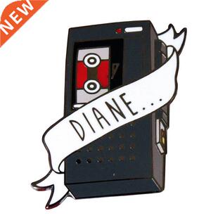 Twin Peaks Diane Tape Recorder Enamel P