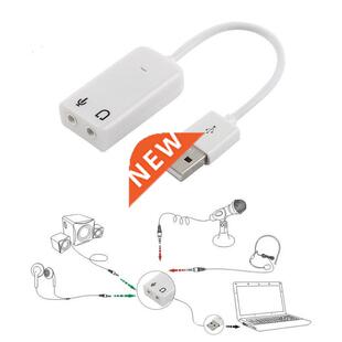USB Sound Card Virtual 7.1 D External USB Audio Adapter USB