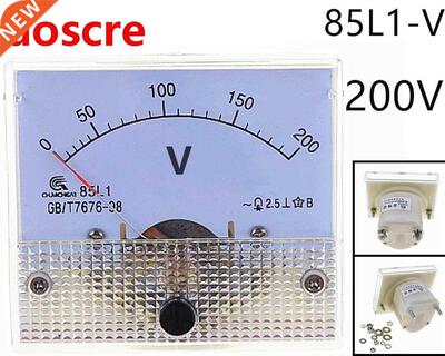 1PCS 85L1-V 200V AC Analog Voltmeter Panel Voltage Meter 64*